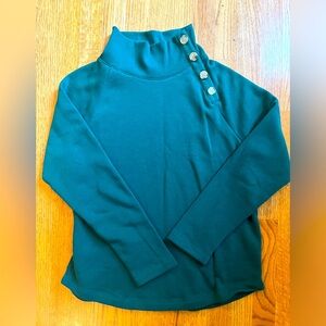 JCrew Hunter Green Sweater with tags